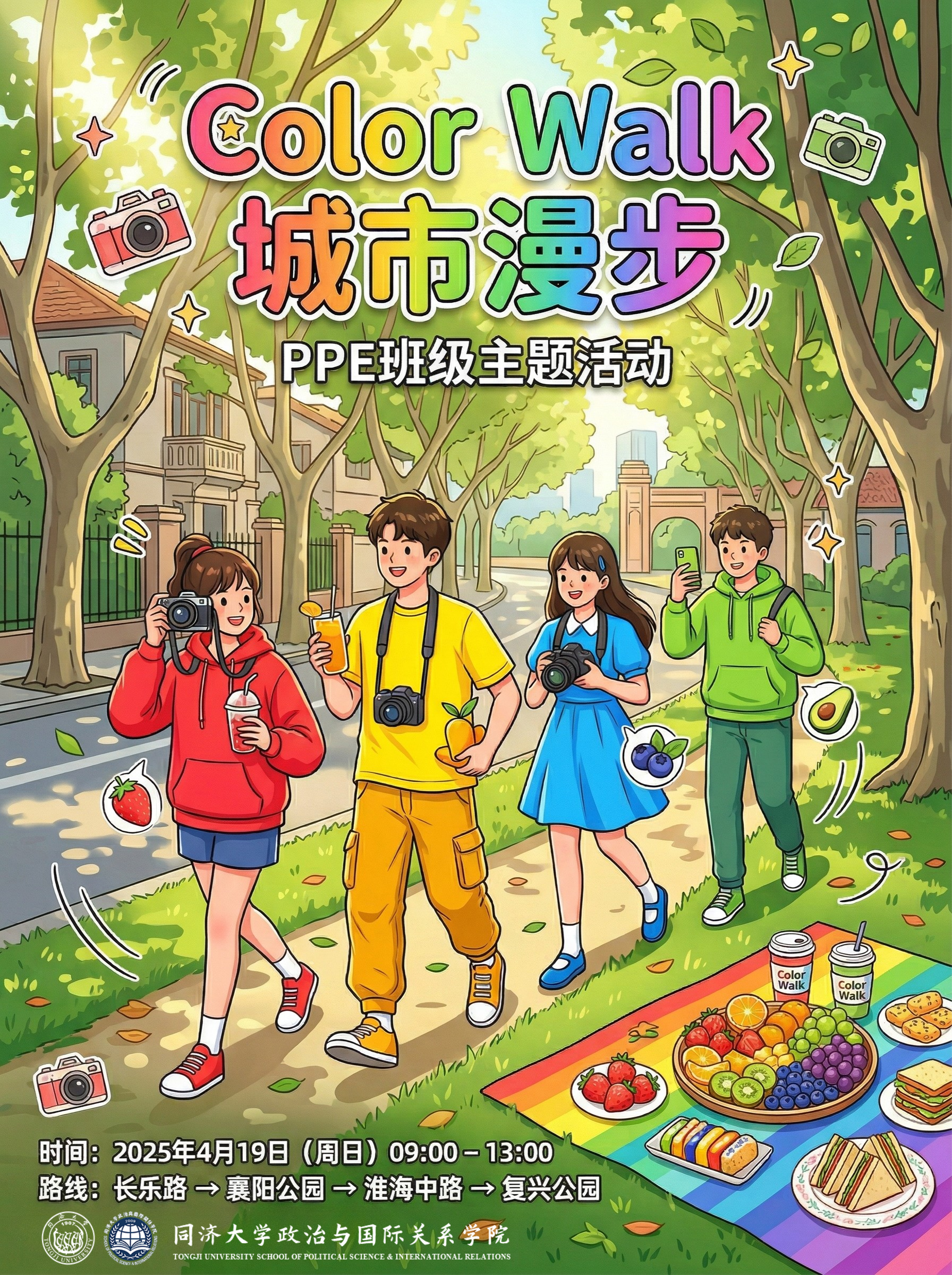 Color Walk：PPE班级主题活动